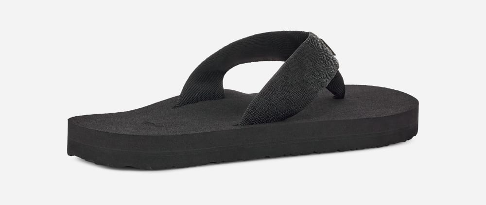 Teva Mush II Flip Flop Herr Mörkröda Svarta | Sverige-2856