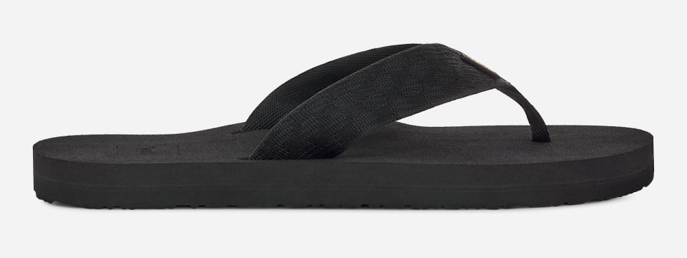 Teva Mush II Flip Flop Herr Mörkröda Svarta | Sverige-2856