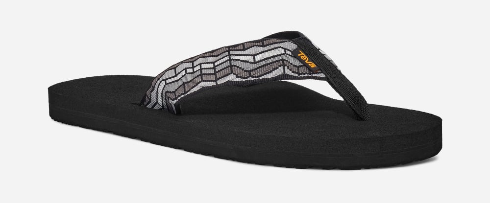 Teva Mush II Flip Flop Herr Svarta Grå | Sverige-1463