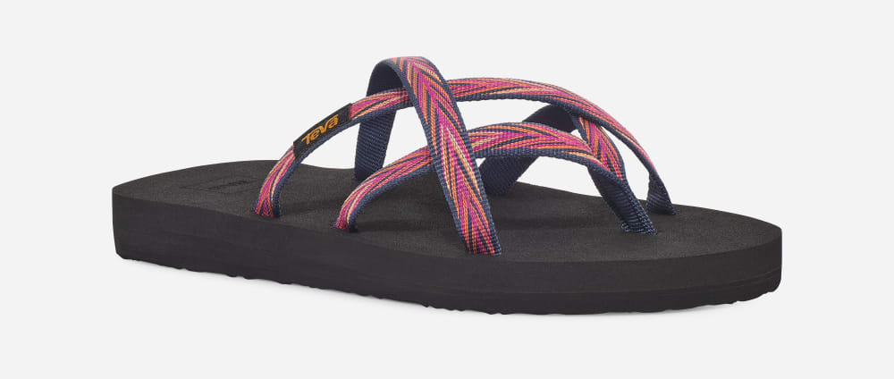 Teva Olowahu Flip Flop Dam Indigo Rosa Lila | Sverige-1034