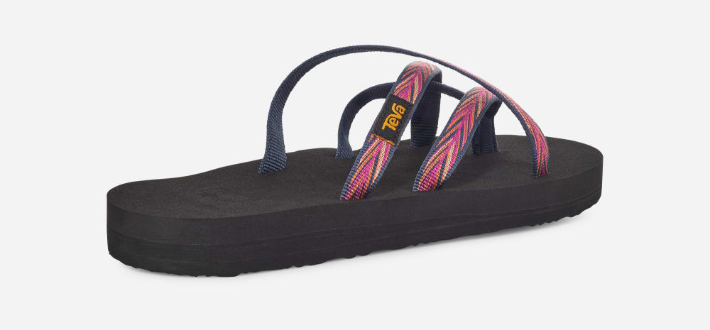 Teva Olowahu Flip Flop Dam Indigo Rosa Lila | Sverige-1034