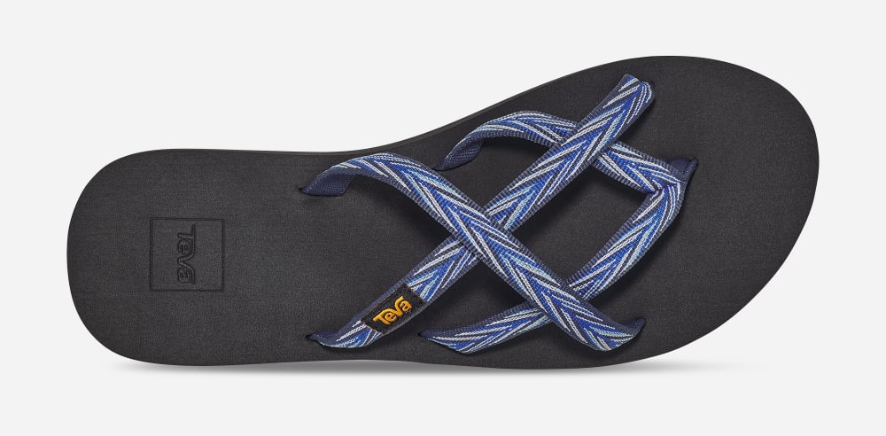 Teva Olowahu Flip Flop Dam Indigo | Sverige-7892