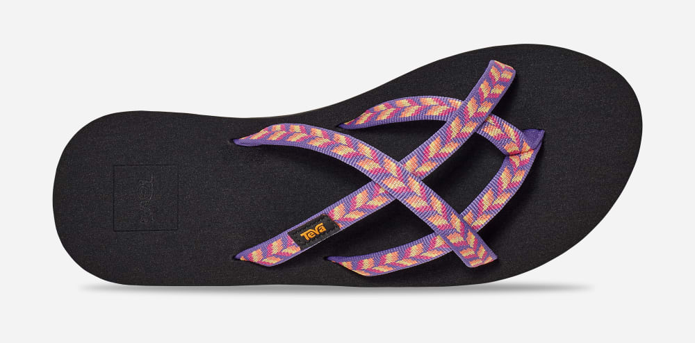 Teva Olowahu Flip Flop Dam Rosa | Sverige-5740