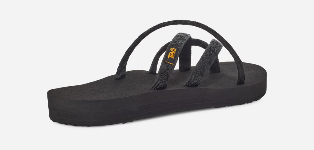 Teva Olowahu Flip Flop Dam Svarta Svarta | Sverige-3012