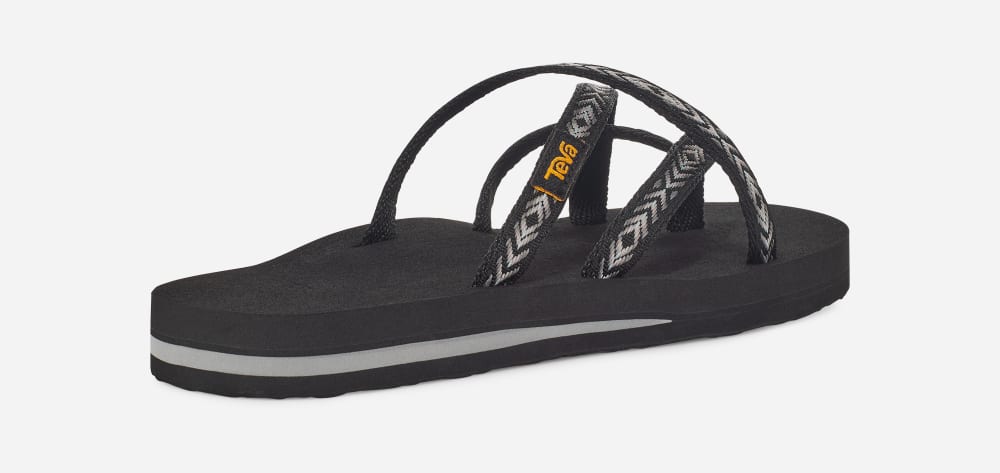 Teva Olowahu Flip Flop Dam Svarta | Sverige-1243