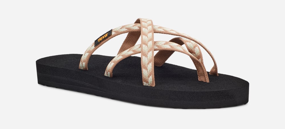 Teva Olowahu Flip Flop Dam Svarta | Sverige-5608