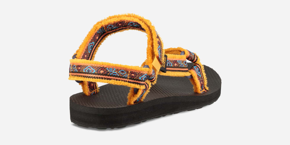 Teva Original Universal Maressa Sandaler Dam Orange Blommiga Olika Färger | Sverige-0528