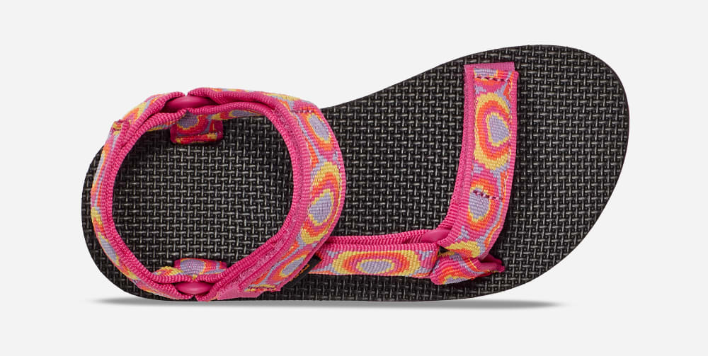 Teva Original Universal Sandaler Barn Fuchsia | Sverige-4873