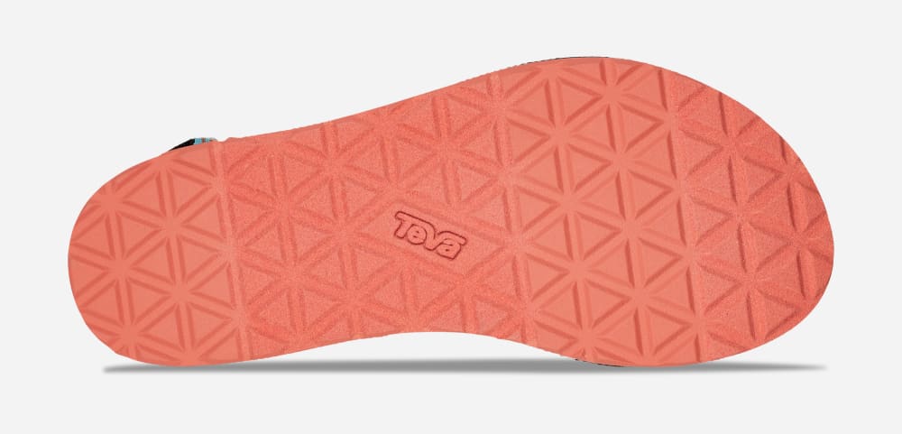 Teva Original Universal Sandaler Dam Blå | Sverige-0235