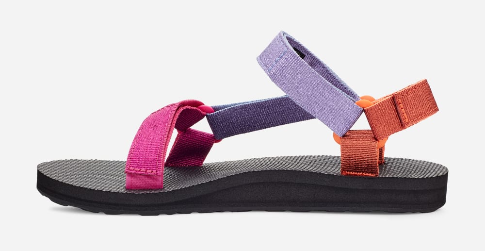 Teva Original Universal Sandaler Dam Metal Rosa Olika Färger | Sverige-0568