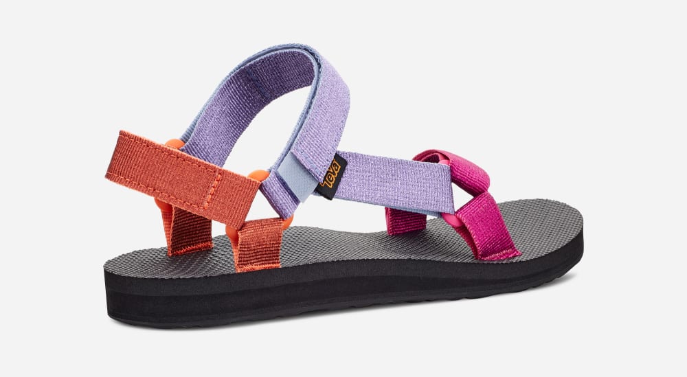 Teva Original Universal Sandaler Dam Metal Rosa Olika Färger | Sverige-0568