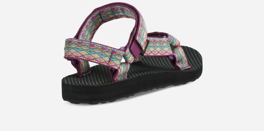 Teva Original Universal Sandaler Dam Mörklila Olika Färger | Sverige-0724