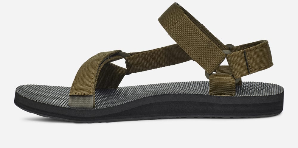 Teva Original Universal Sandaler Herr Mörkolivgröna | Sverige-1670