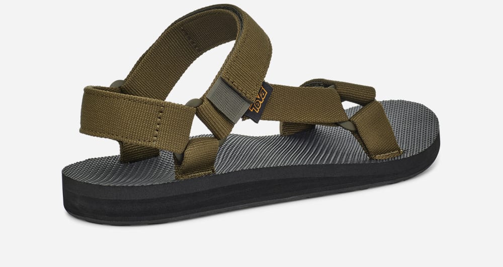 Teva Original Universal Sandaler Herr Mörkolivgröna | Sverige-1670