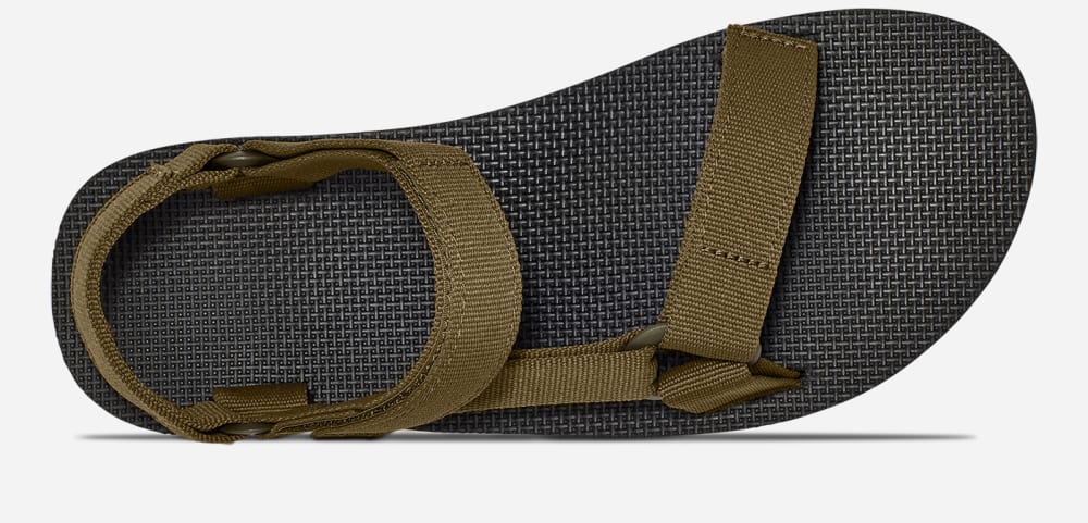 Teva Original Universal Sandaler Herr Mörkolivgröna | Sverige-1670