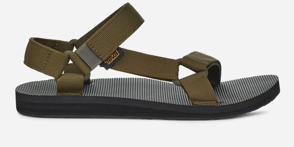 Teva Original Universal Sandaler Herr Mörkolivgröna | Sverige-1670