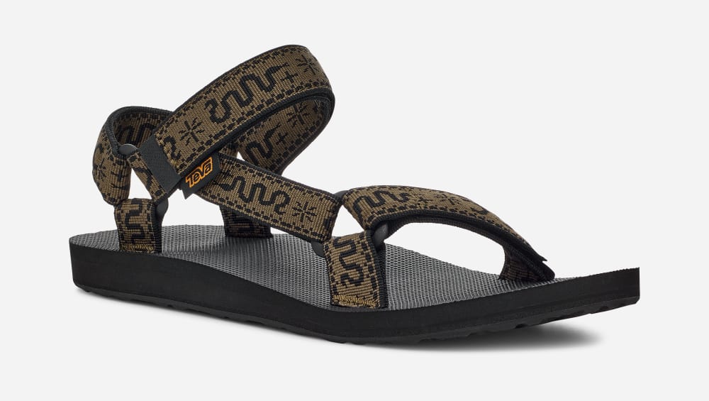 Teva Original Universal Sandaler Herr Mörkolivgröna | Sverige-3457