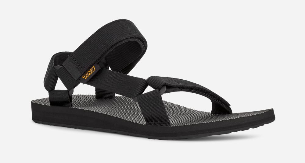 Teva Original Universal Sandaler Herr Svarta | Sverige-0927