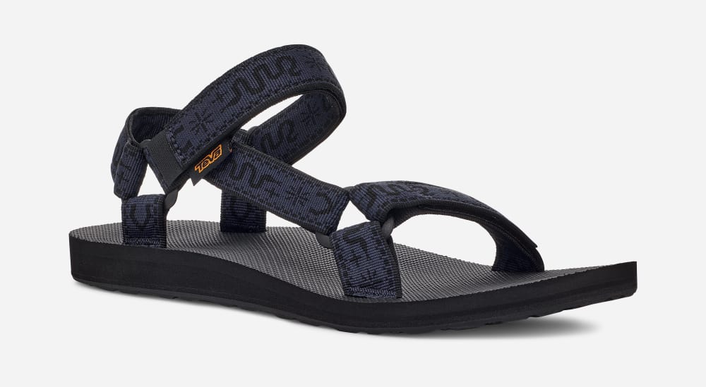 Teva Original Universal Sandaler Herr Svarta | Sverige-4869