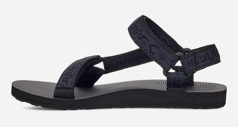 Teva Original Universal Sandaler Herr Svarta | Sverige-4869