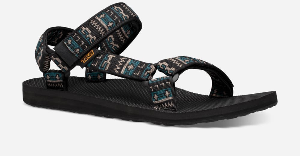 Teva Original Universal Sandaler Herr Svarta | Sverige-7392