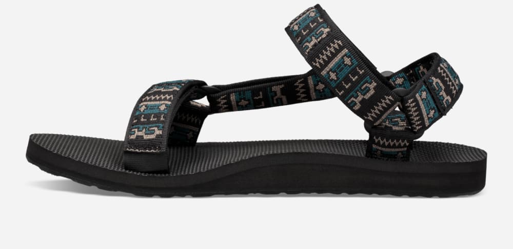 Teva Original Universal Sandaler Herr Svarta | Sverige-7392