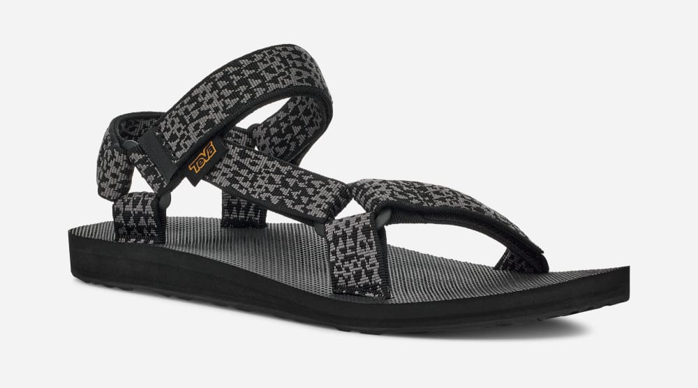 Teva Original Universal Sandaler Herr Svarta | Sverige-7612