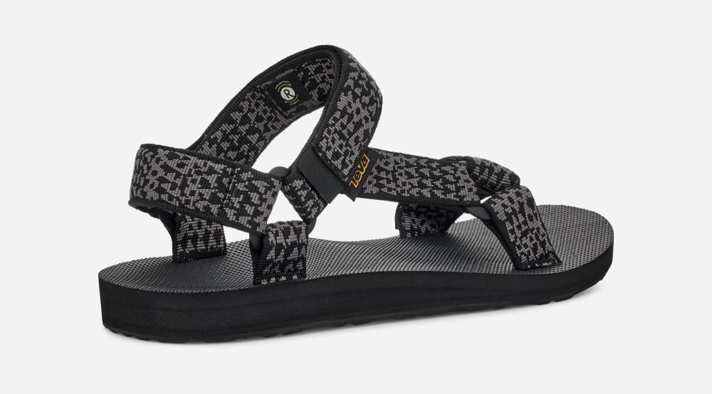 Teva Original Universal Sandaler Herr Svarta | Sverige-7612