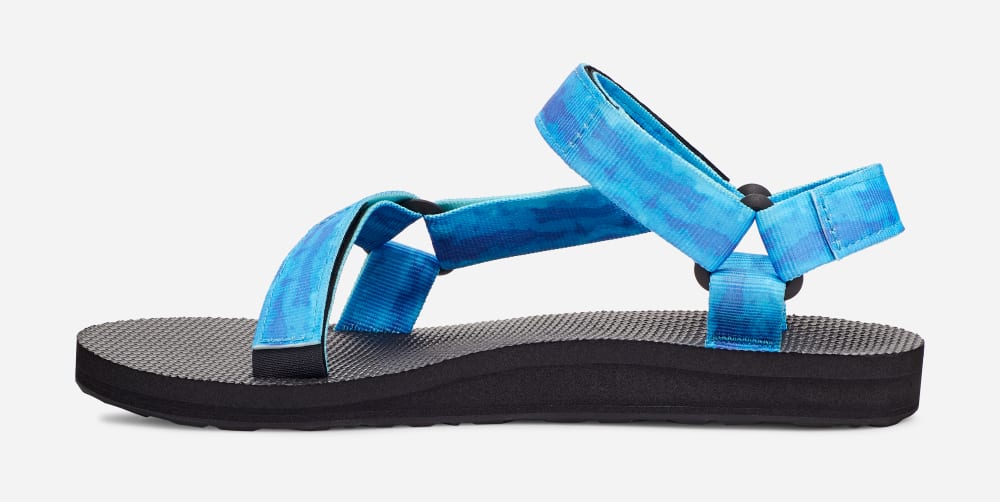 Teva Original Universal Tie-Dye Sandaler Dam Blå | Sverige-0864