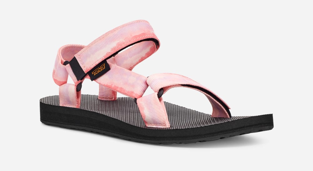 Teva Original Universal Tie-Dye Sandaler Dam Rosa | Sverige-1428