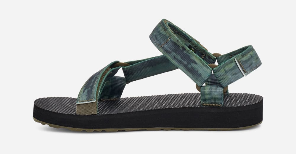 Teva Original Universal Tie-Dye Sandaler Barn Mörkolivgröna | Sverige-2510