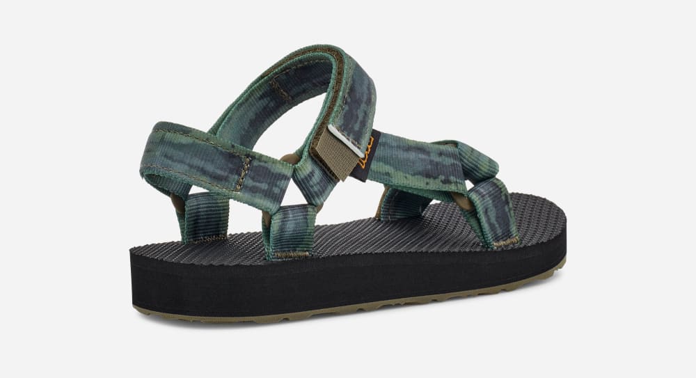 Teva Original Universal Tie-Dye Sandaler Barn Mörkolivgröna | Sverige-2510