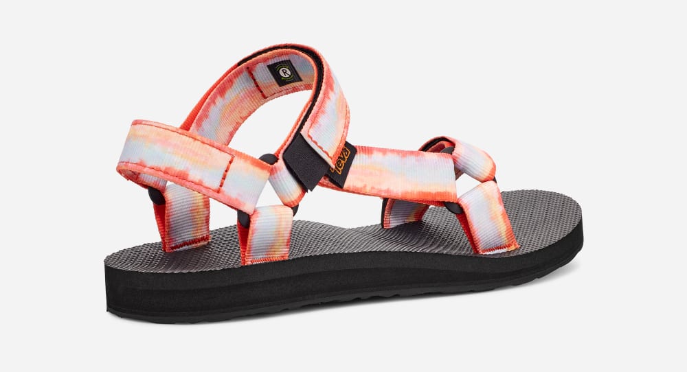 Teva Original Universal Tie-Dye Sandaler Dam Röda | Sverige-8791