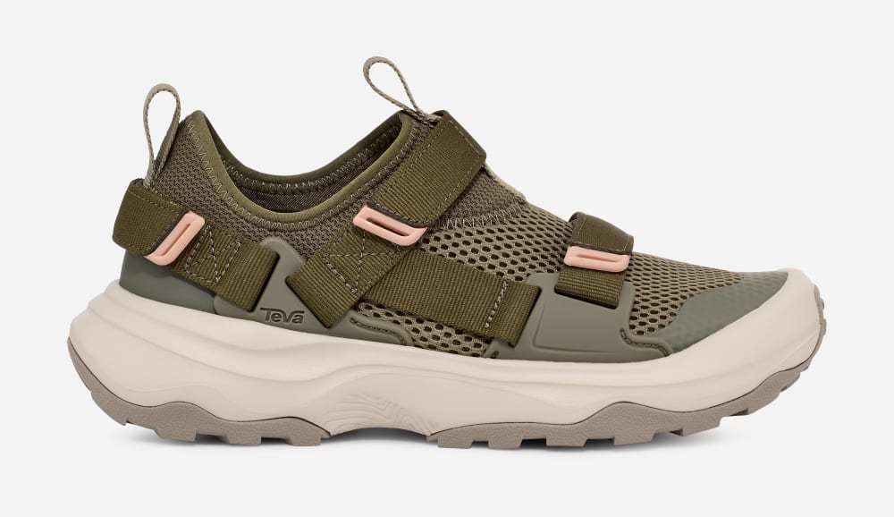 Teva Outflow Universal Sneakers Dam Olivgröna | Sverige-2457