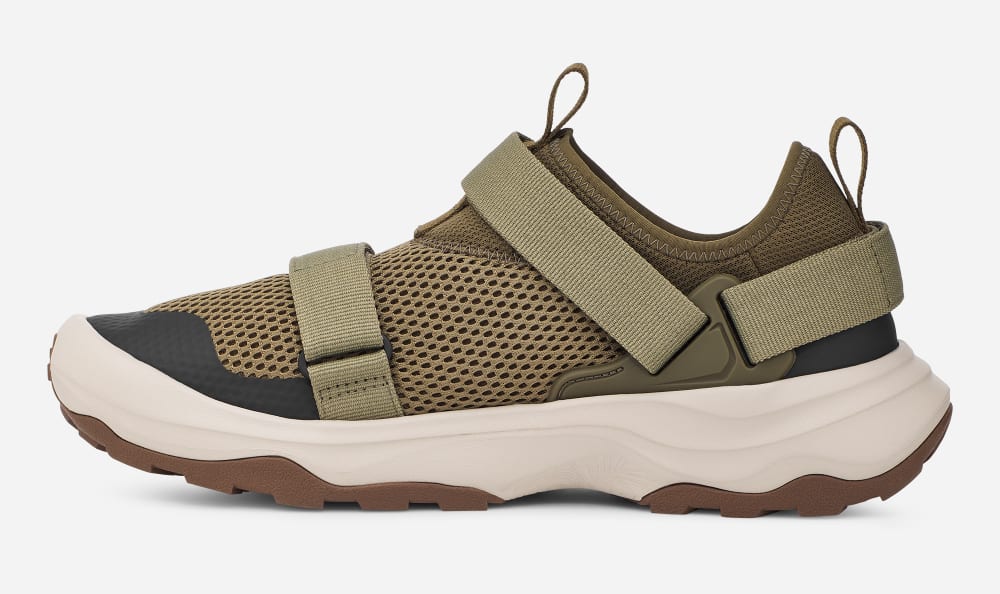 Teva Outflow Universal Sneakers Herr Mörkolivgröna | Sverige-2430