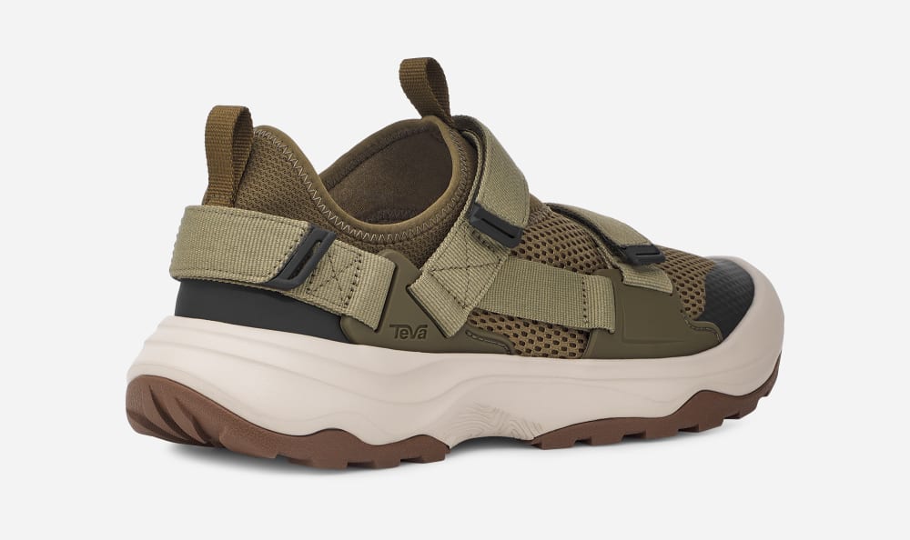 Teva Outflow Universal Sneakers Herr Mörkolivgröna | Sverige-2430