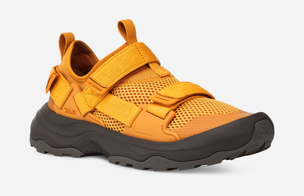 Teva Outflow Universal Textural Sneakers Herr Orange Blommiga | Sverige-6308