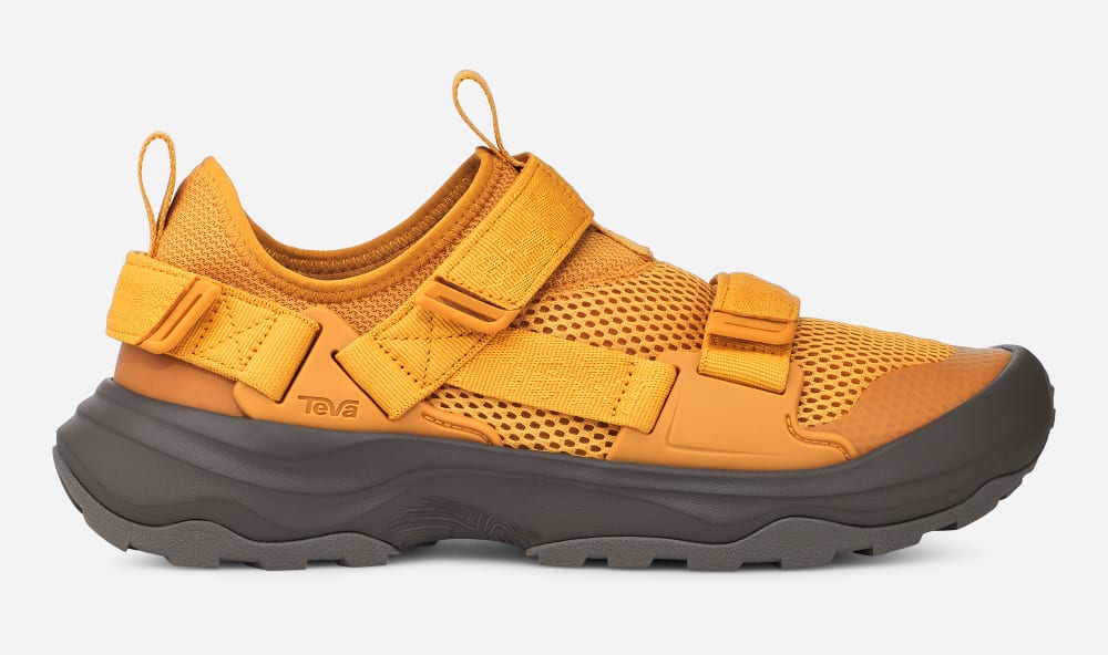 Teva Outflow Universal Textural Sneakers Herr Orange Blommiga | Sverige-6308