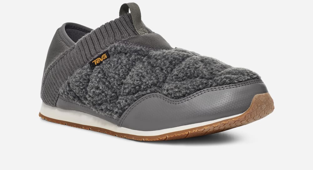 Teva ReEMBER FLEECE Slip On Dam Mörkgrå | Sverige-0953