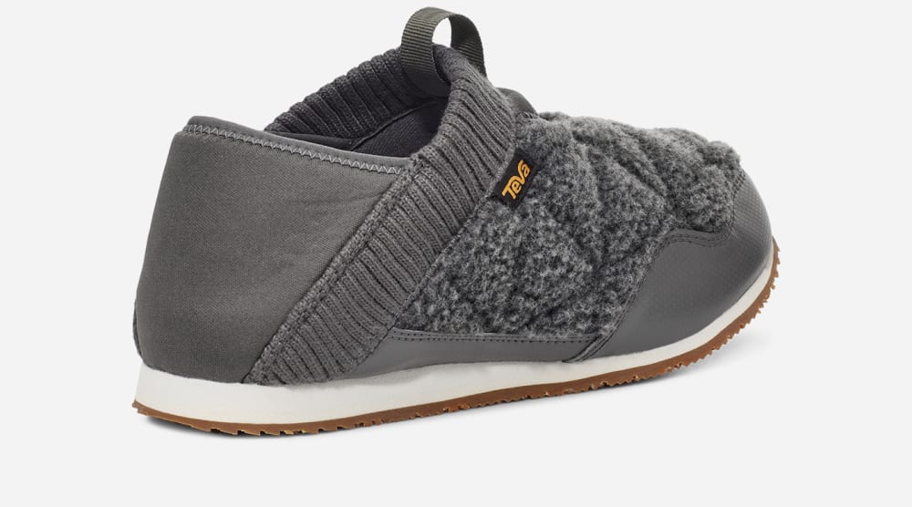 Teva ReEMBER FLEECE Slip On Dam Mörkgrå | Sverige-0953