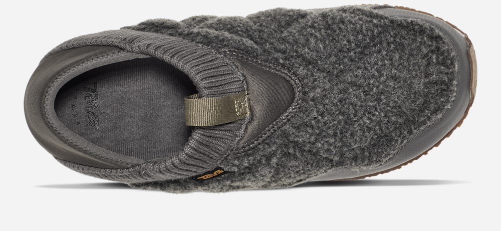 Teva ReEMBER FLEECE Slip On Dam Mörkgrå | Sverige-0953