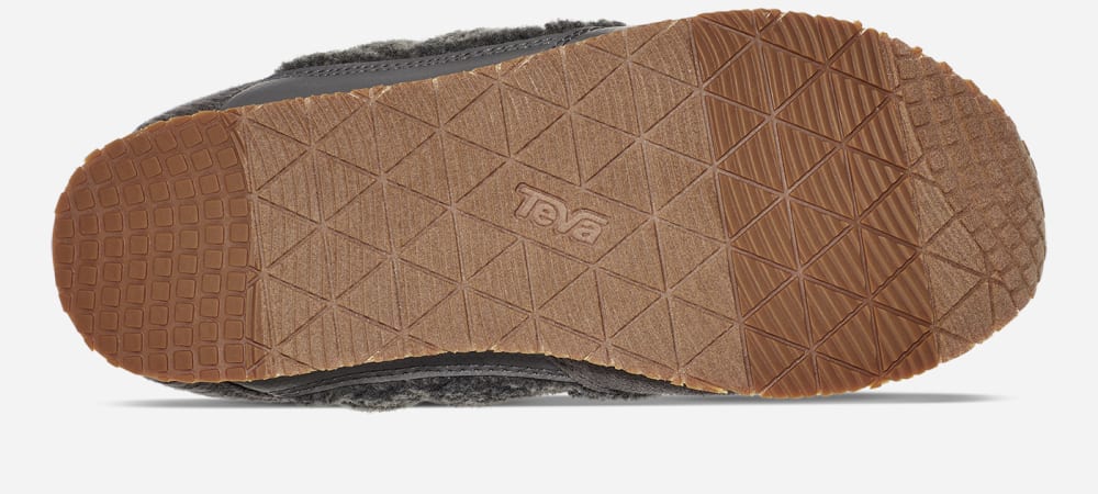 Teva ReEMBER FLEECE Slip On Dam Mörkgrå | Sverige-0953