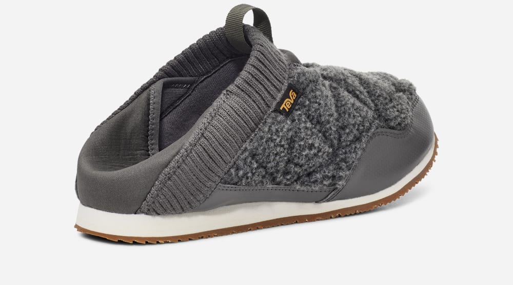 Teva ReEMBER FLEECE Slip On Dam Mörkgrå | Sverige-0953