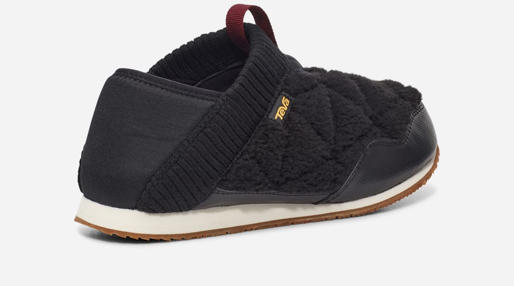 Teva ReEMBER FLEECE Slip On Herr Svarta | Sverige-4921