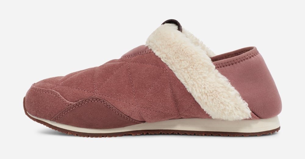 Teva ReEMBER PLUSHED Slip On Dam Vinröda | Sverige-8625