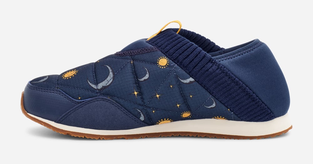 Teva ReEMBER SUN AND MOON Slip On Herr Orange Blå | Sverige-7019