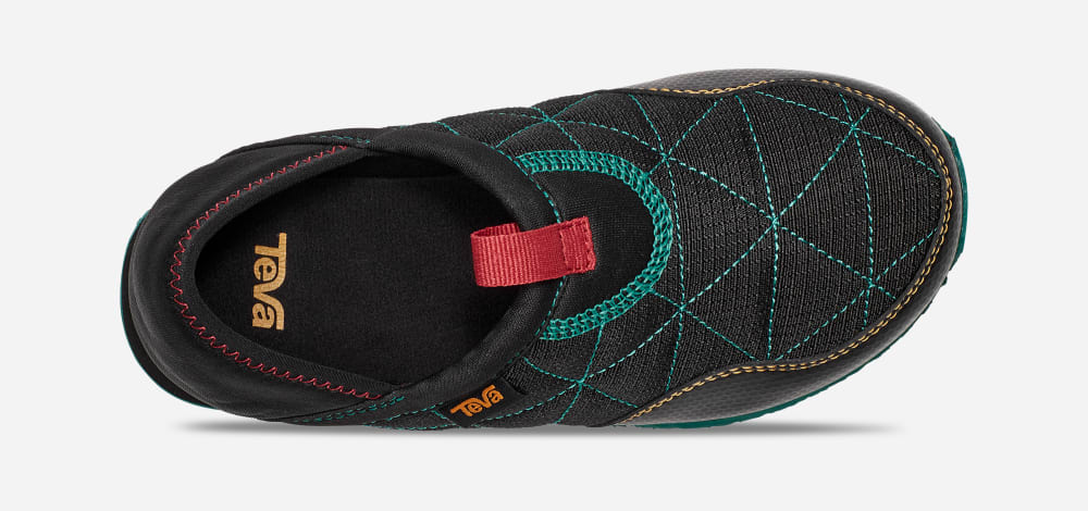 Teva ReEMBER Slip On Barn Svarta Gröna | Sverige-9518