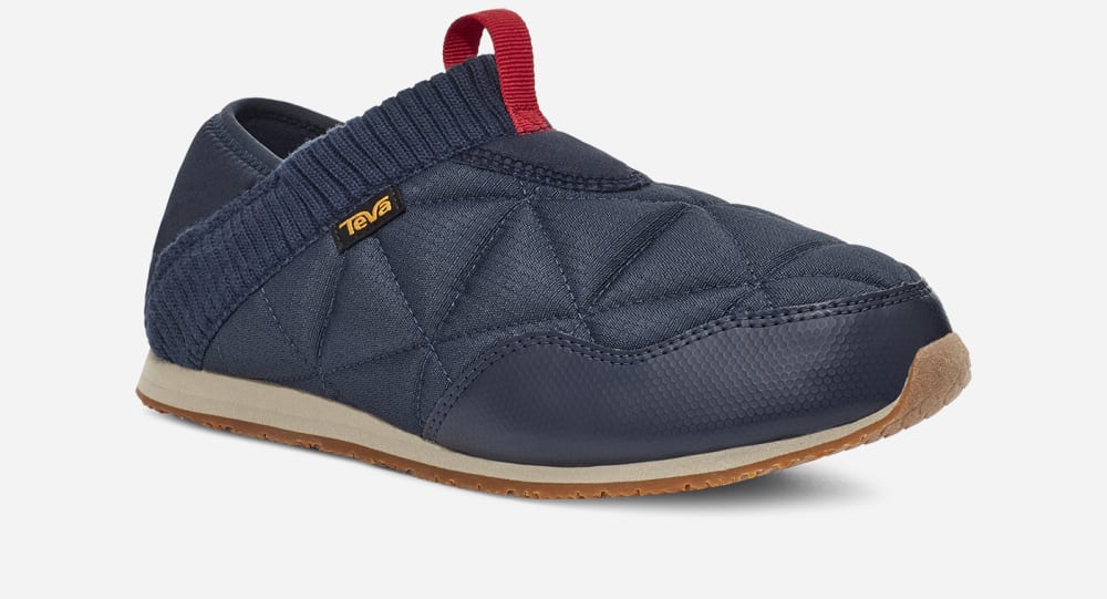 Teva ReEMBER Slip On Herr Marinblå | Sverige-7201