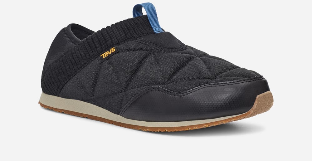 Teva ReEMBER Slip On Herr Svarta | Sverige-3791