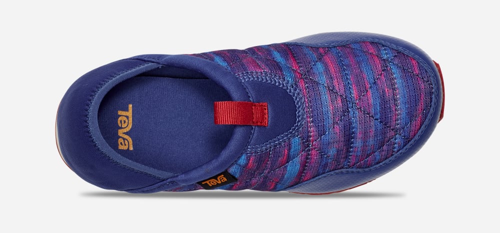 Teva ReEMBER TIE-DYE Slip On Barn Röda Blå | Sverige-9526